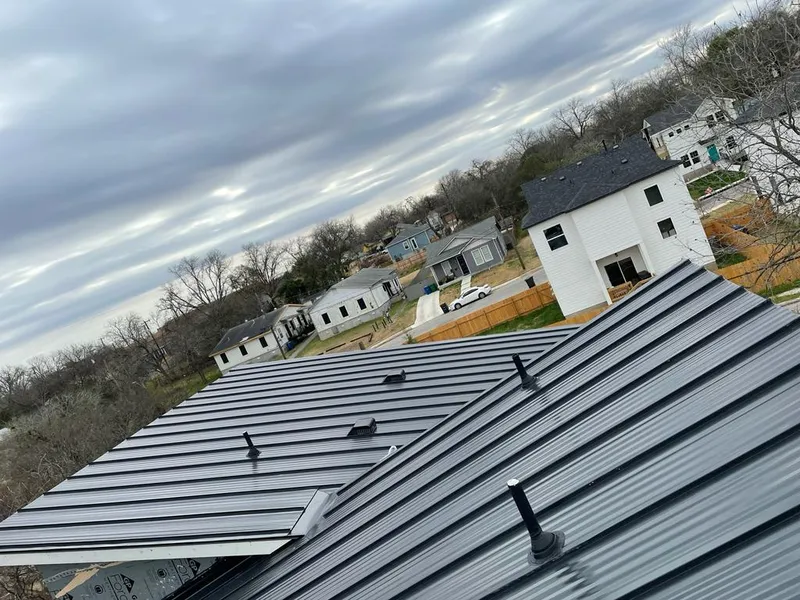 Standing seam metal roof panels with vents for Skylight Repair in Mount Healthy